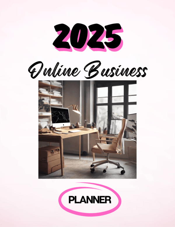 2025 Online Business Planner